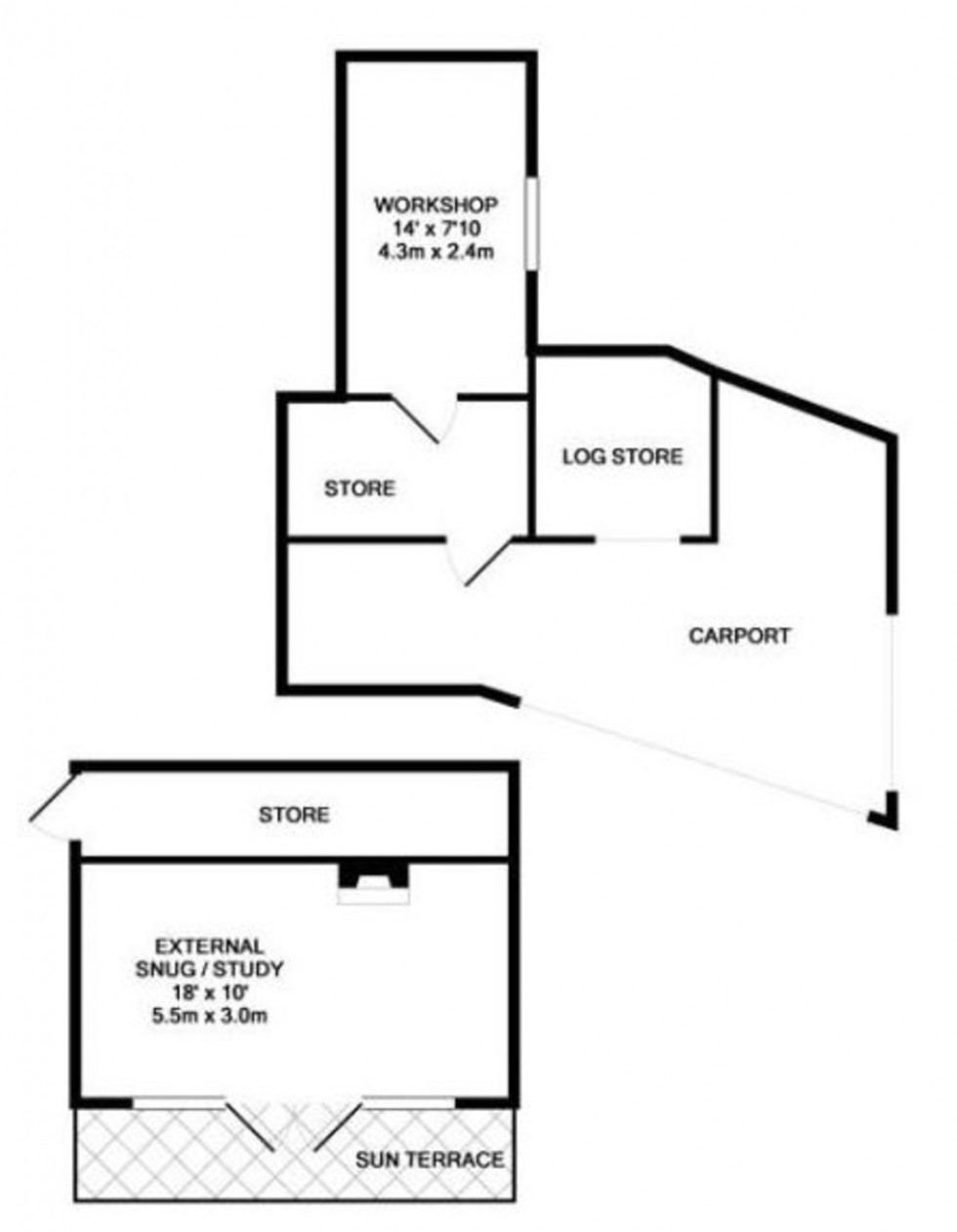 Floorplan for Rogate Road, Hill Brow, Liss
