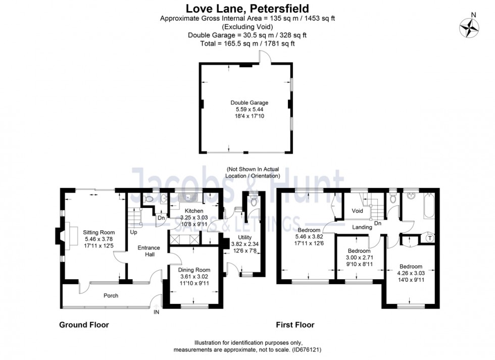 Floorplan for Love Lane, Petersfield