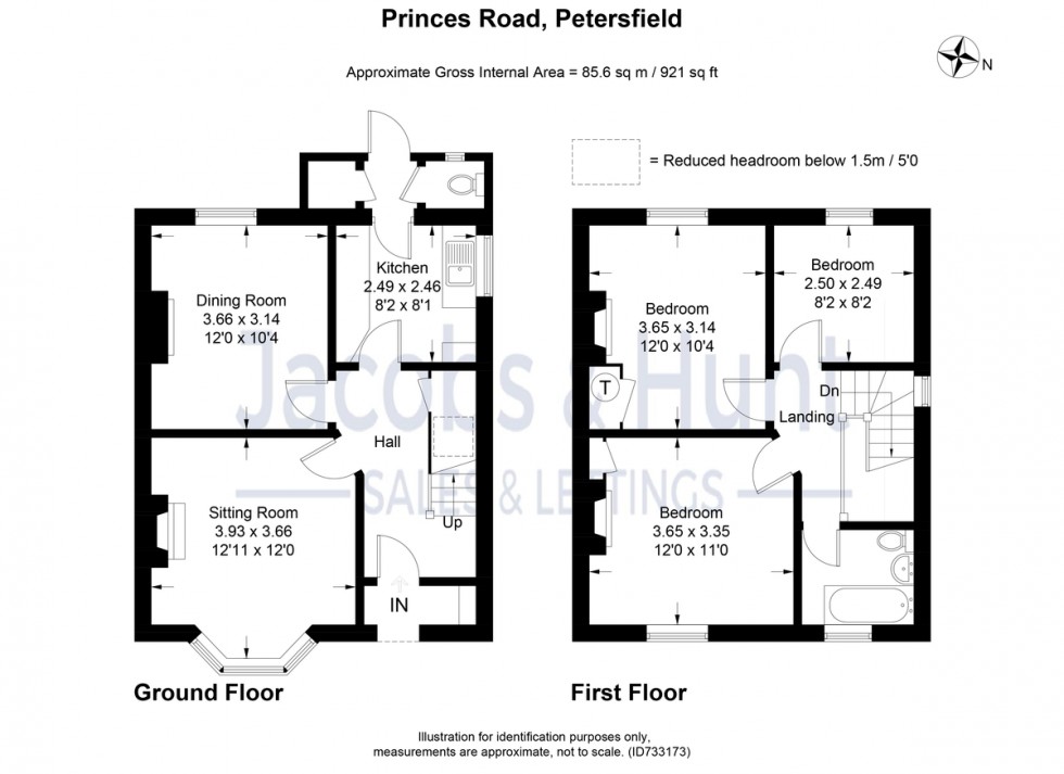 Floorplan for Princes Road, Petersfield