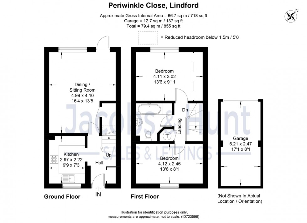 Floorplan for Periwinkle Close, Lindford