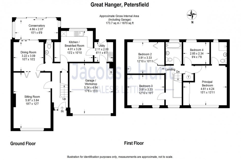 Floorplan for Great Hanger, Petersfield