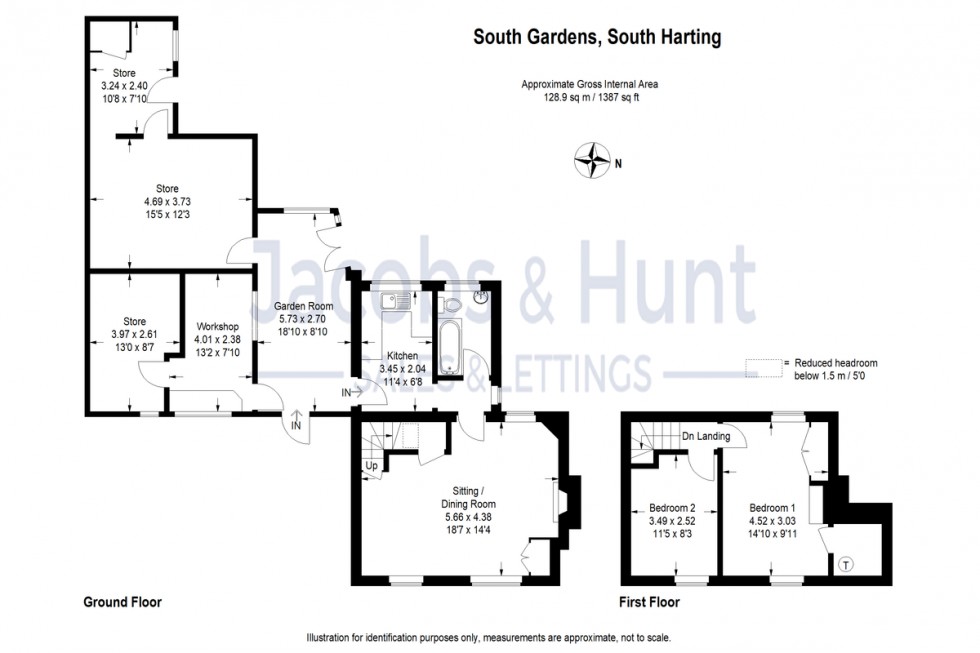 Floorplan for South Gardens, South Harting, West Sussex