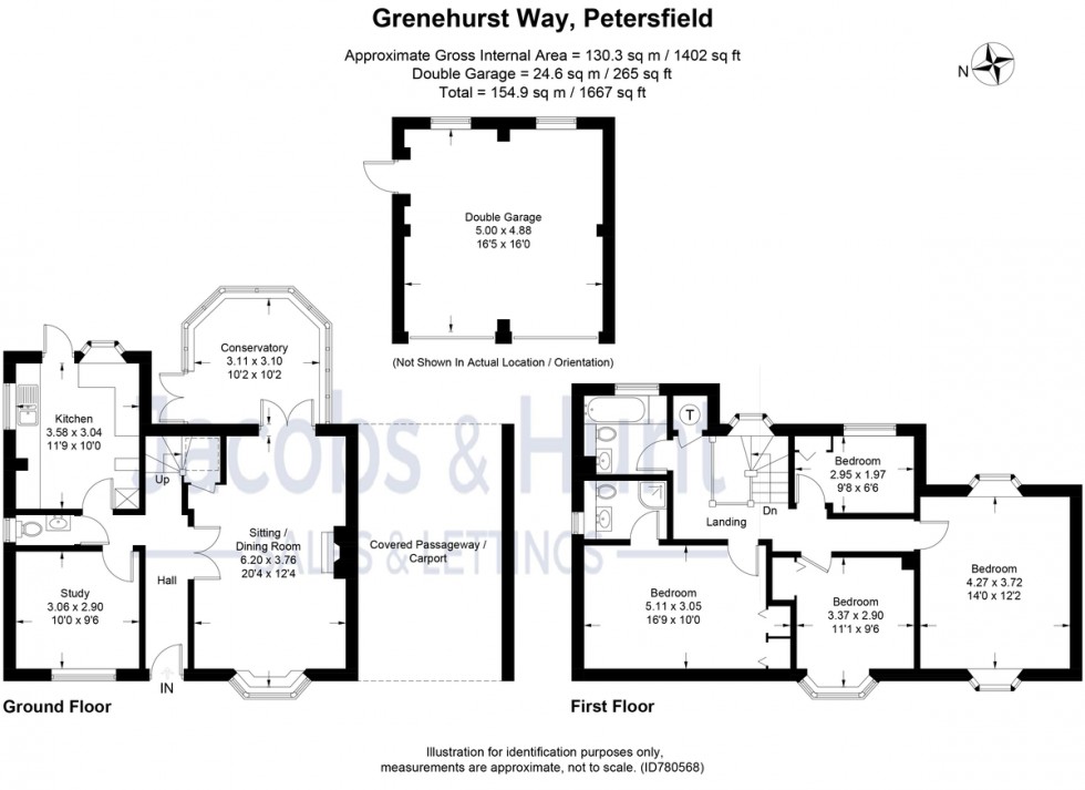 Floorplan for Grenehurst Way, Petersfield