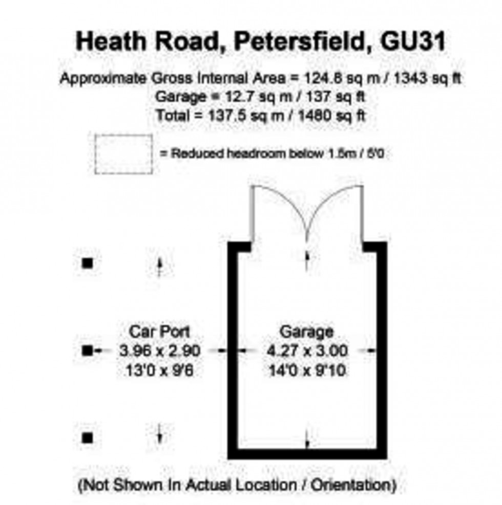 Floorplan for Heath Road, Petersfield