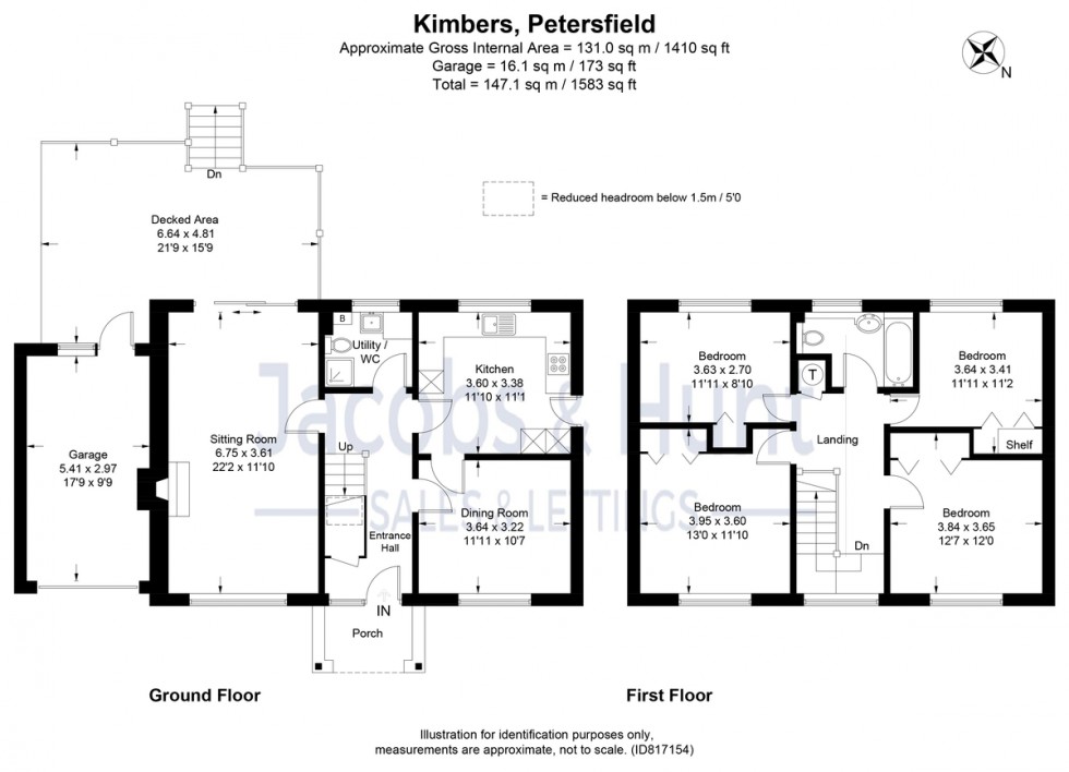 Floorplan for Kimbers, Petersfield