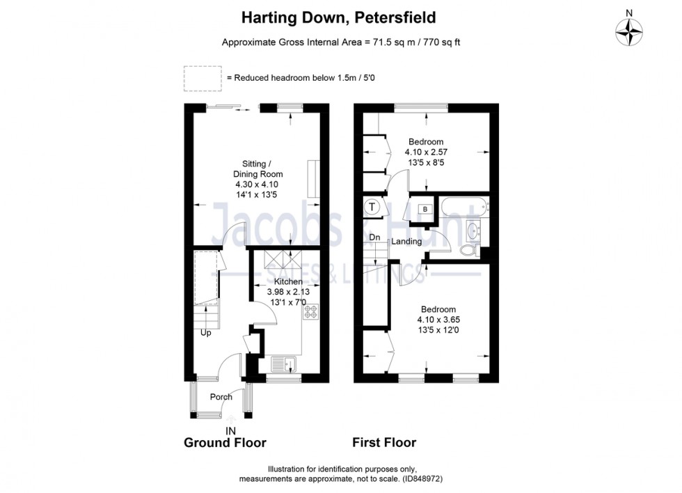 Floorplan for Harting Down, Petersfield