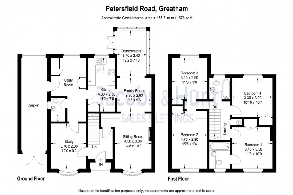 Floorplan for Petersfield Road, Greatham